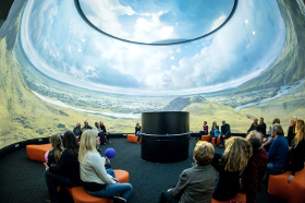 360-Grad-Projektion-Energie-Film